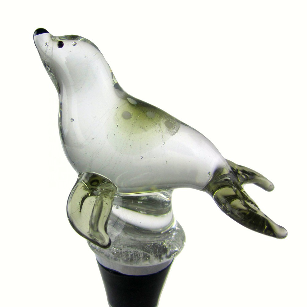 Glass Seal Wine Bottle Stopper