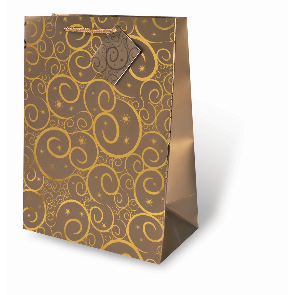 Gold Swirls Gift Set Bag