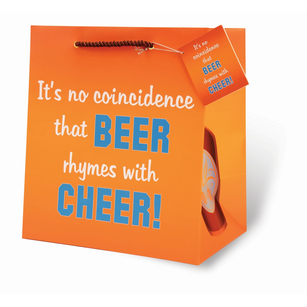 Beer Rhymes With Cheer 6 Pack Bag