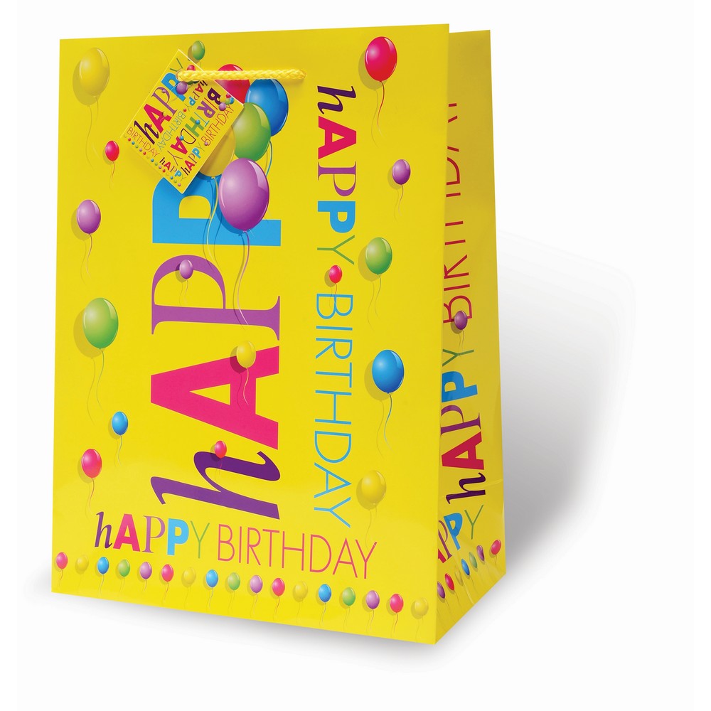 Happy Birthday Large Gift Bag
