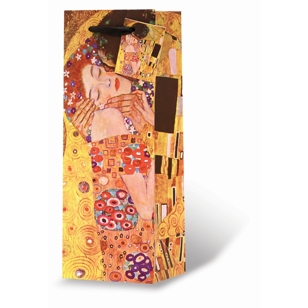 Klimt - The Kiss Wine Bottle Gift Bag
