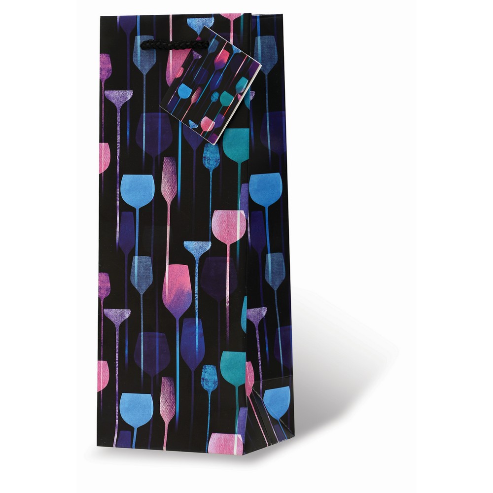 Glow in the Dark Wine Bottle Gift Bag