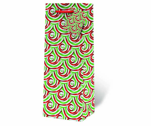 Christmas Candy Wine Bottle Gift Bag