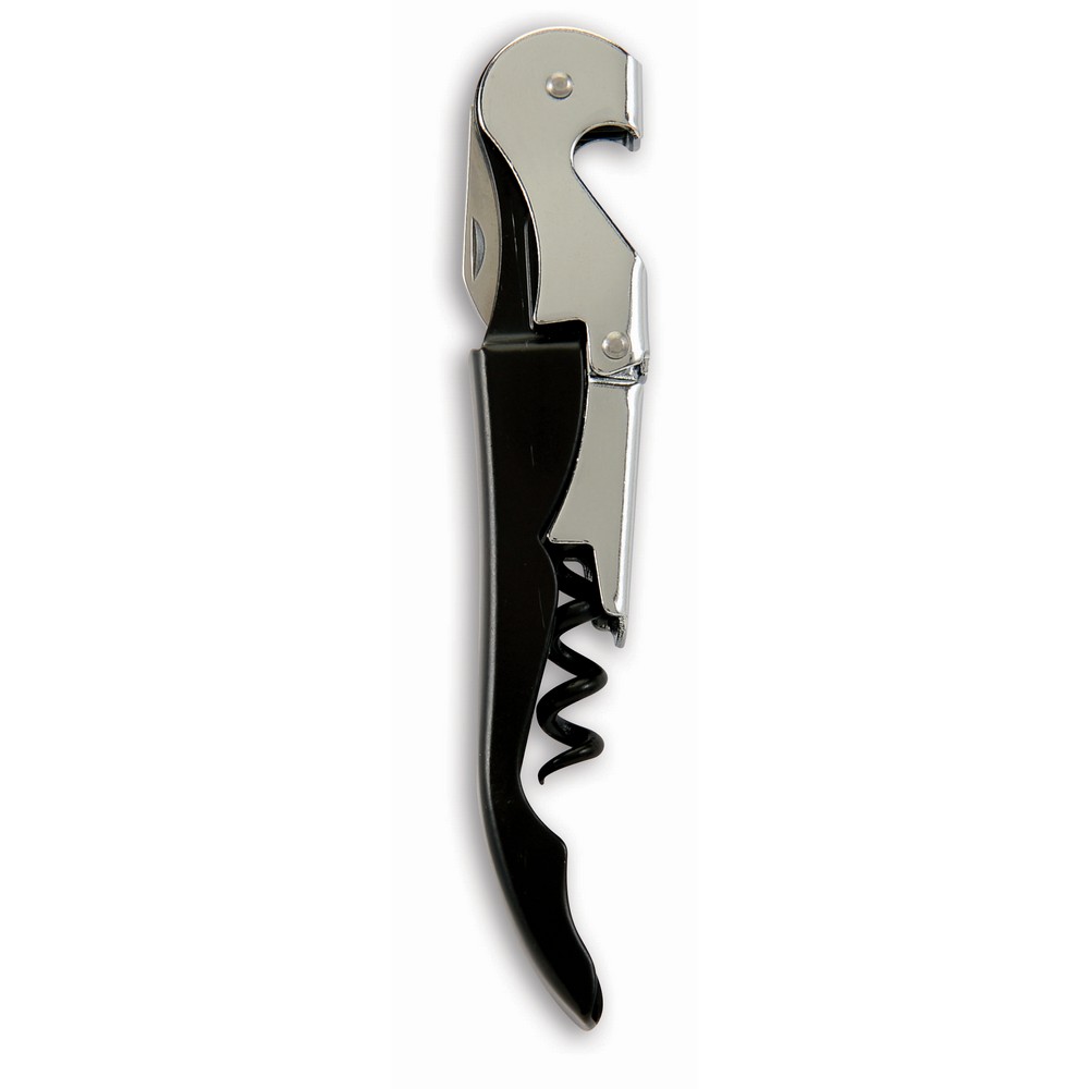 Double Hinge Waiter's Corkscrew Black