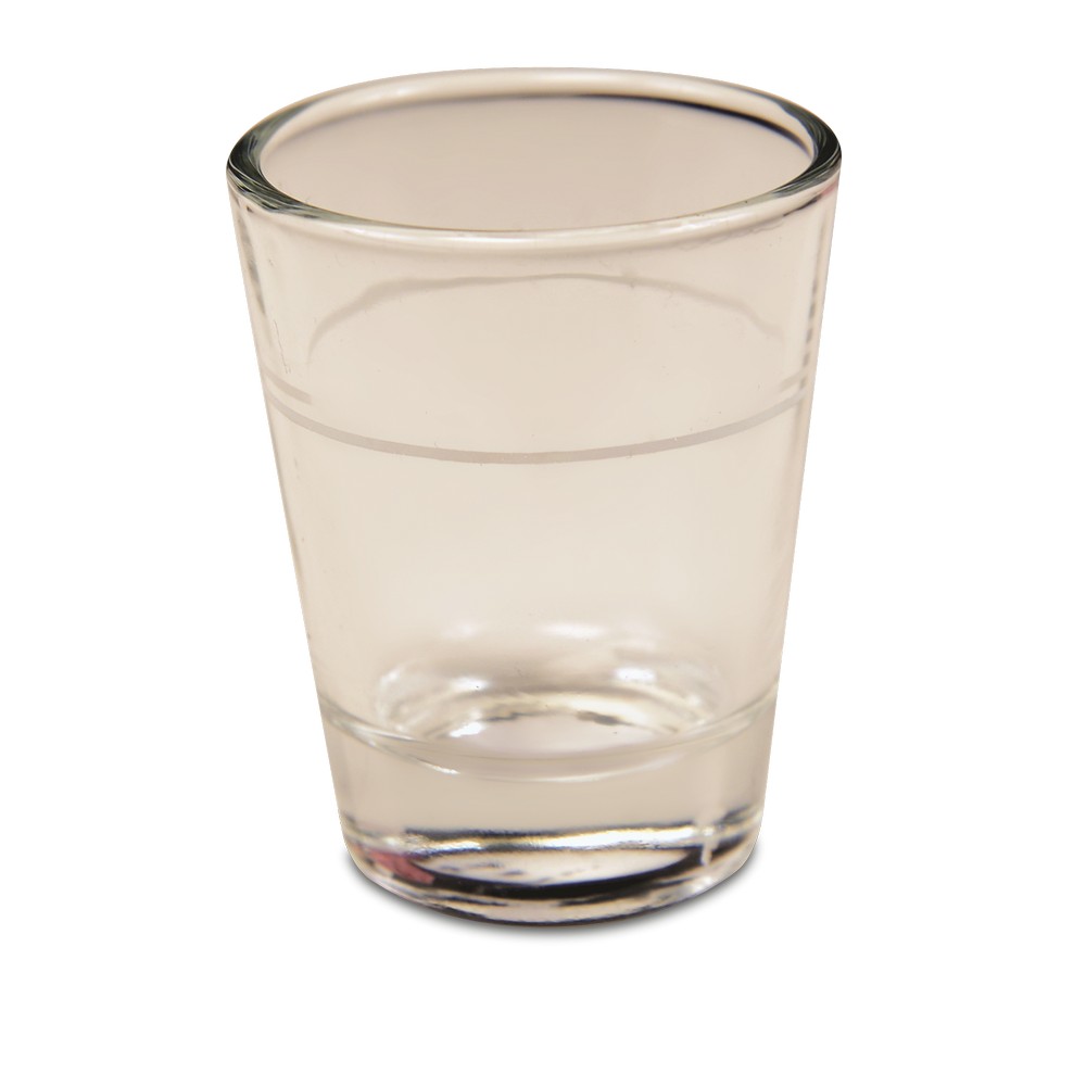 Lined Shot Glass 1.5oz.