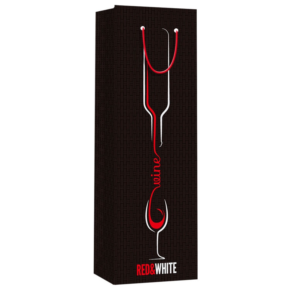 Wine Bag - Red and White