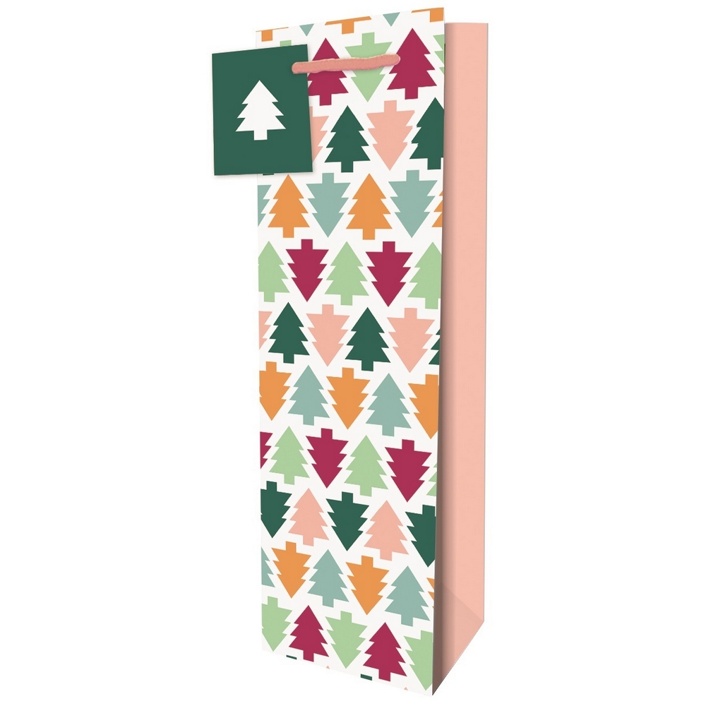 Wine Bag - Jewel Trees