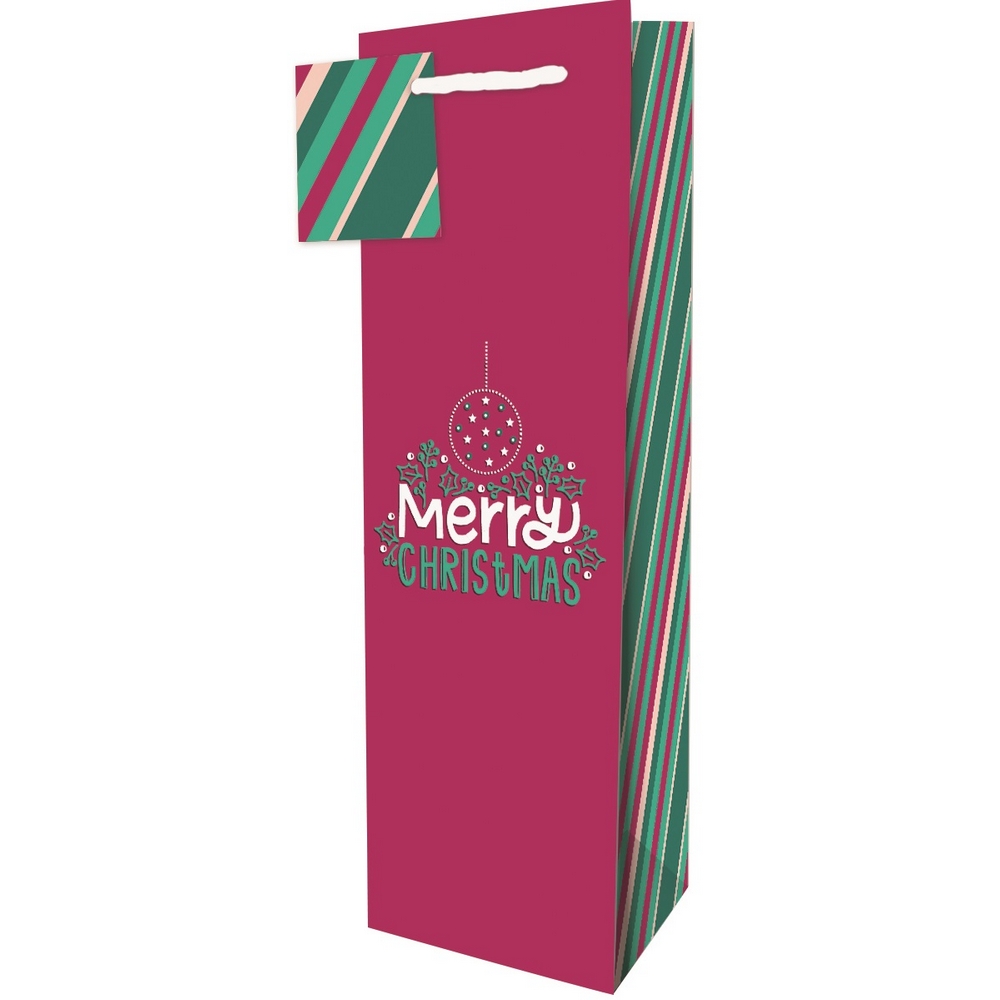 Wine Bag - Bright Merry Christmas