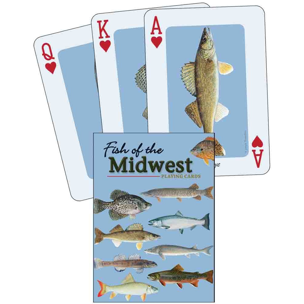 Fish of the Midwest Playing Cards