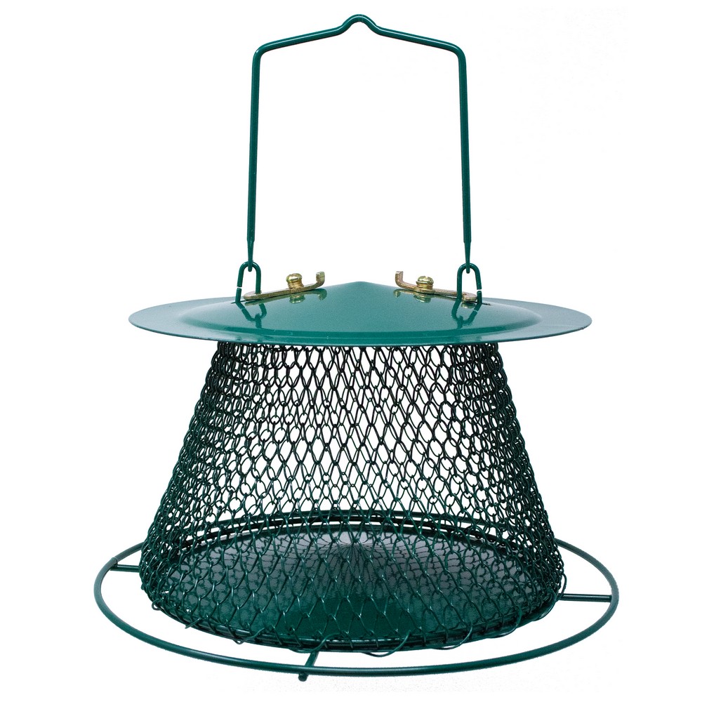 Green Collapsible Mesh Feeder