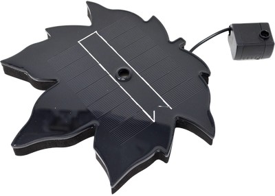 Floating Leaf Solar Bubbler