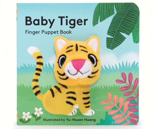 Baby Tiger Finger Puppet Book