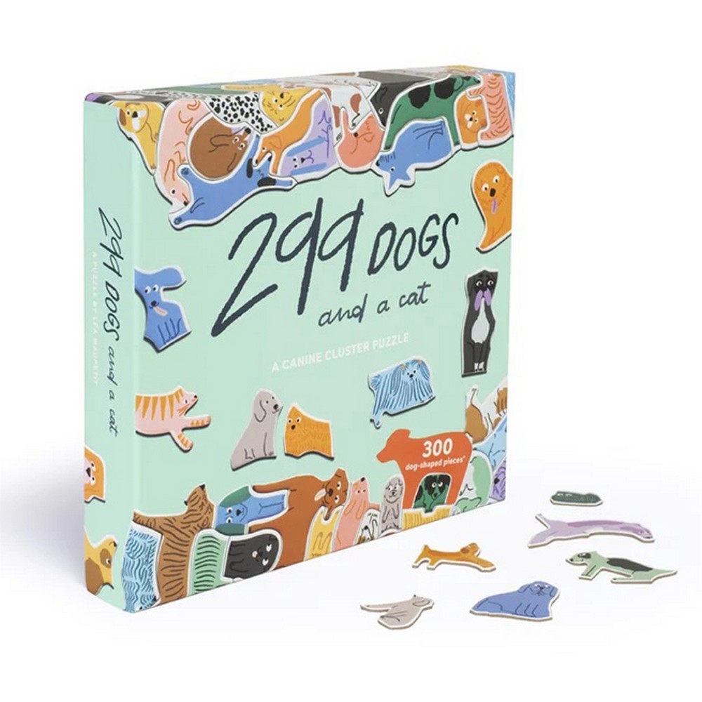 299 Dogs and a Cat 300 Piece Puzzle