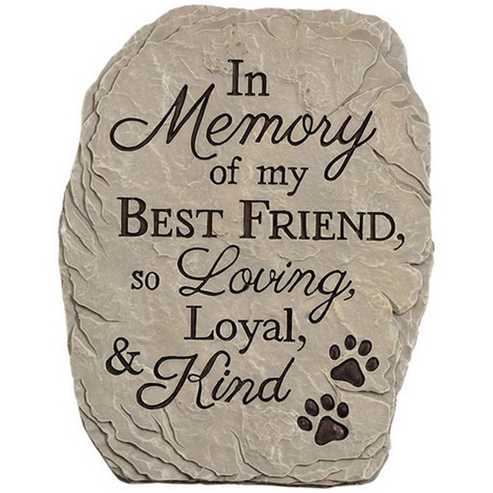 Loyal & Kind Pet Garden Stone