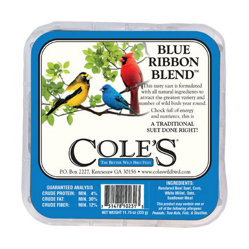 Blue Ribbon Blend Suet Cake plus freight