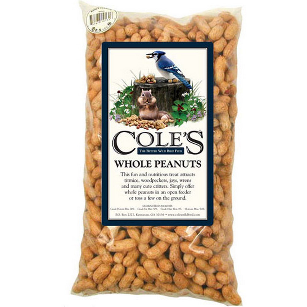 Whole Peanuts 2.5 lbs. + Freight