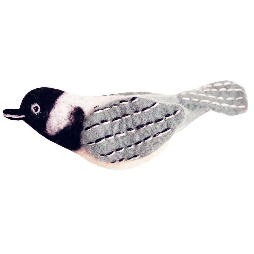 Chickadee Woolie Ornament