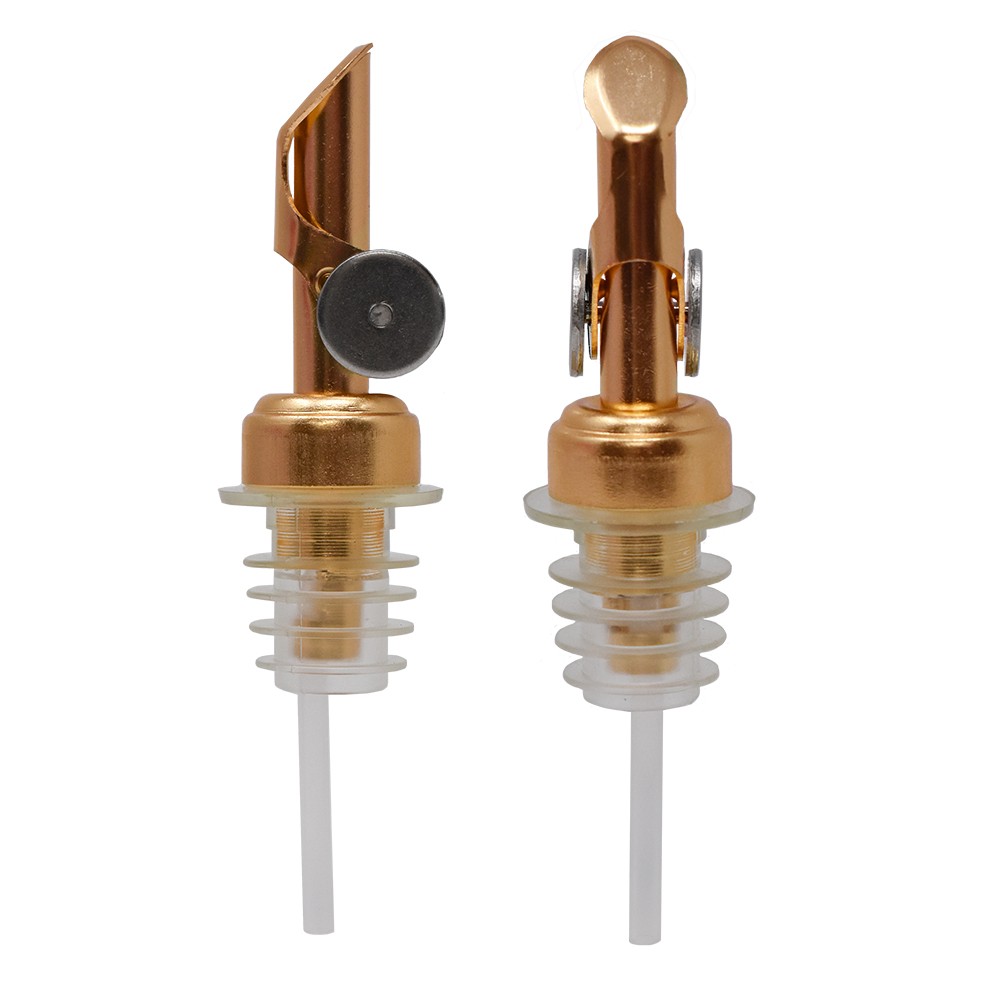 Weighted Pourer Gold/Transparent Bulk