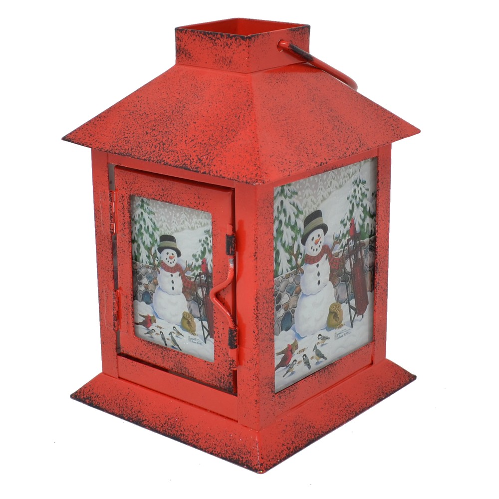 Cobane Stonewall Snowman Lantern