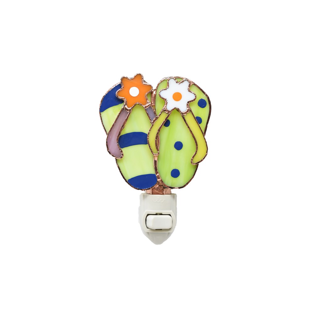 Stained Glass Flip Flop Nightlight