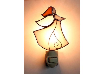 Stained Glass Angel Nightlight