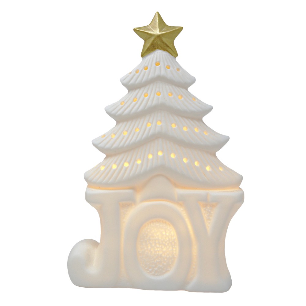 8 inch Porcelain JOY Tree