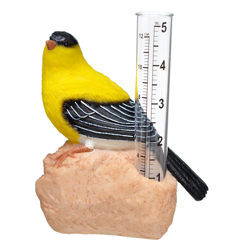 Goldfinch Rain Gauge