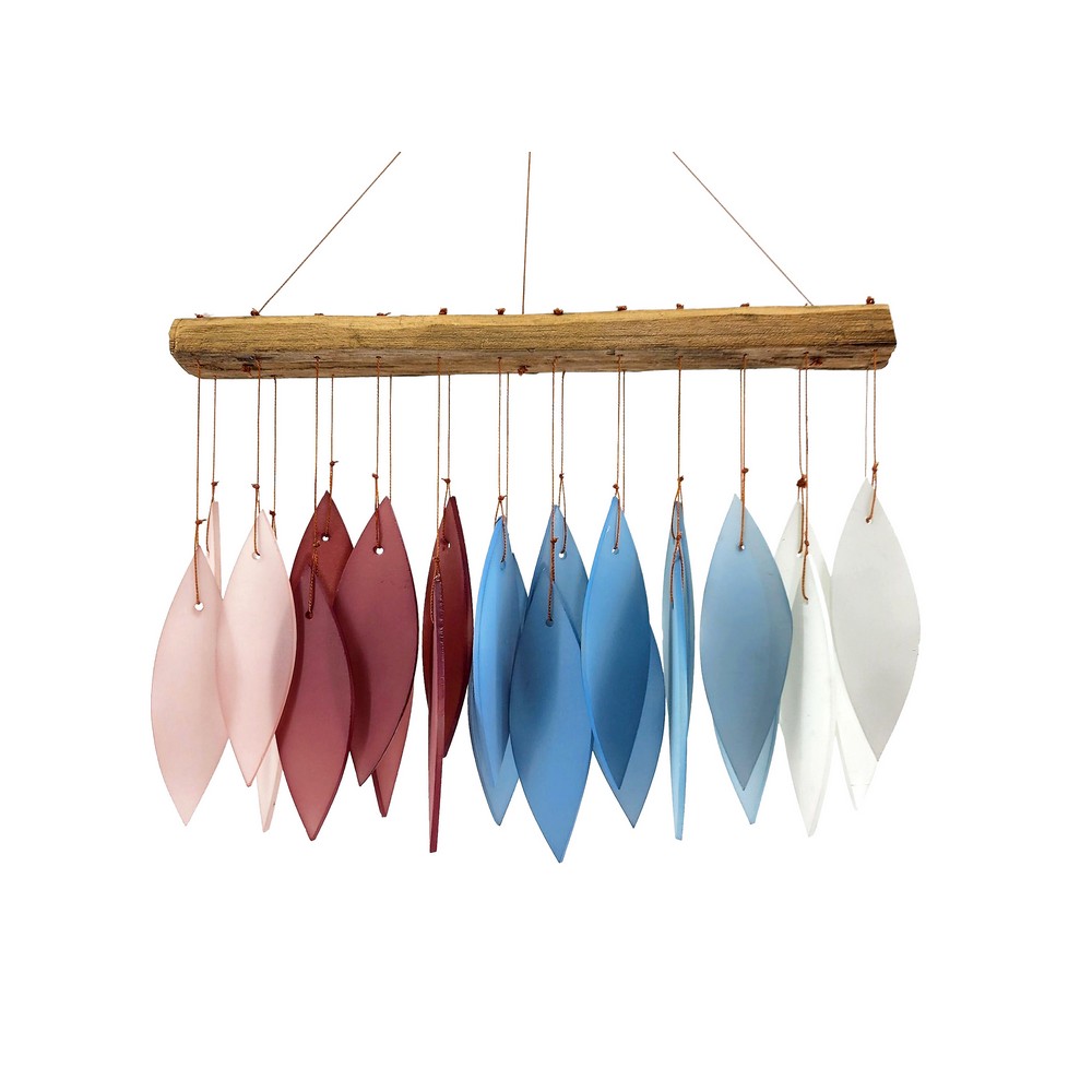 New England Harbor Glass Chime