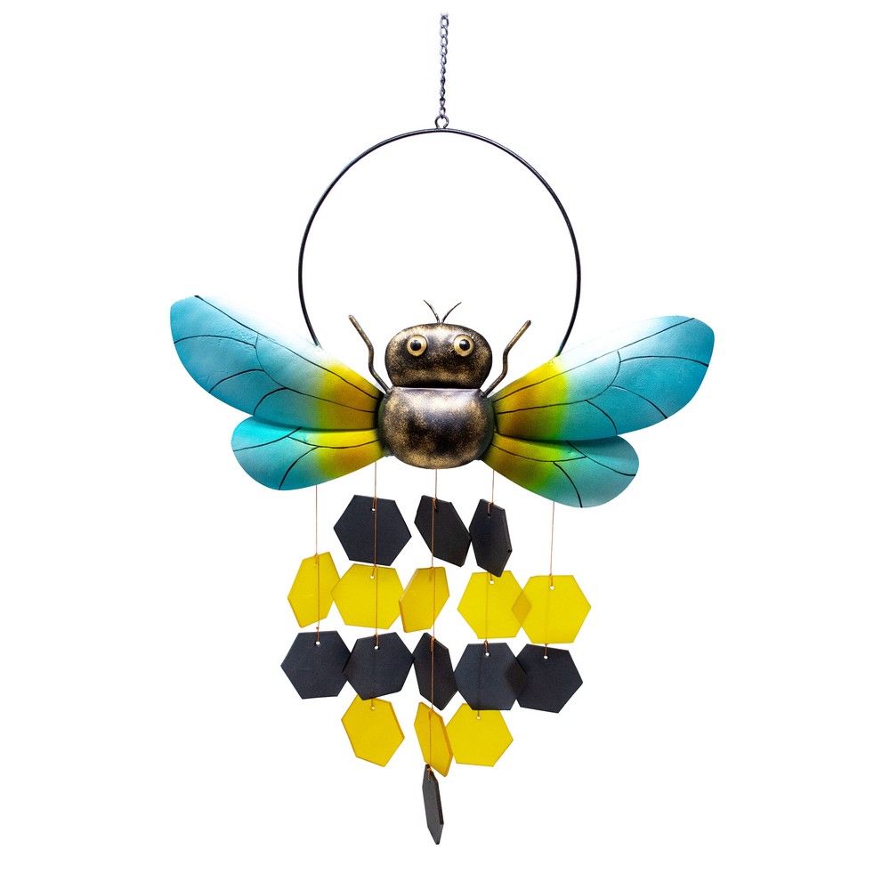 Bee Glass Chime