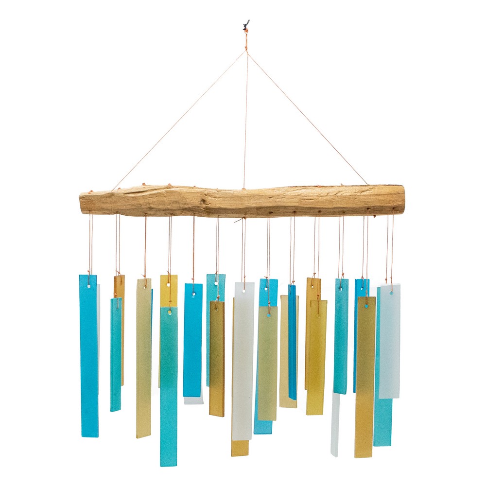 Caribbean Beach Glass Chime
