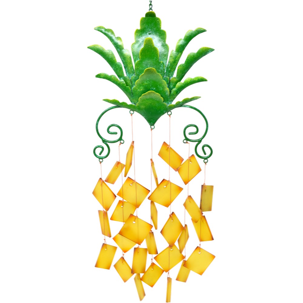 Pineapple Glass Wind Chime