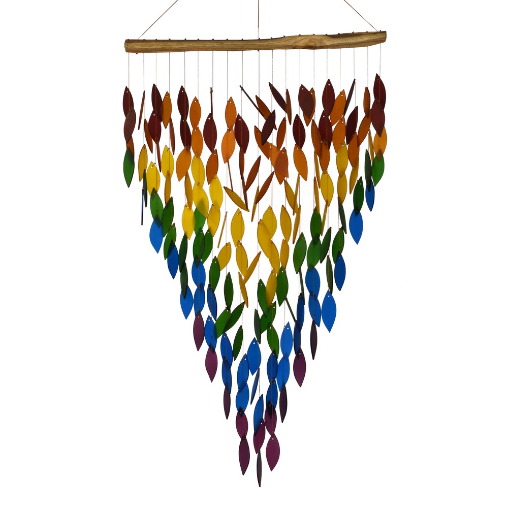 Premiere Rainbow Waterfall Glass Chime