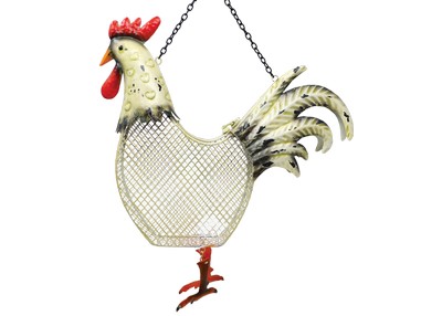 Rooster Mesh Bird Feeder