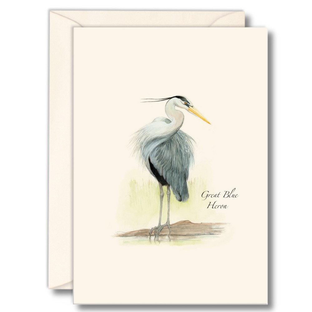 Great Blue Heron II Notecards