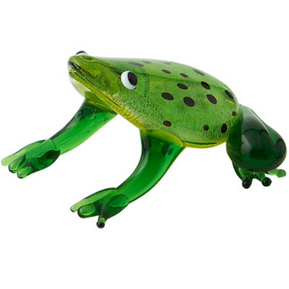 Milano Art Glass Frog