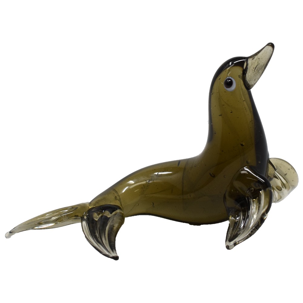 Milano Art Glass Silver Seal