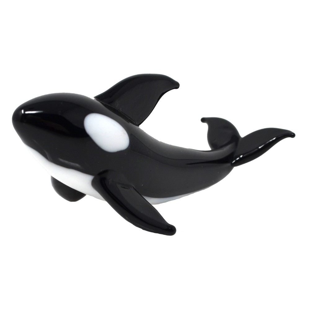 Milano Art Glass Orca