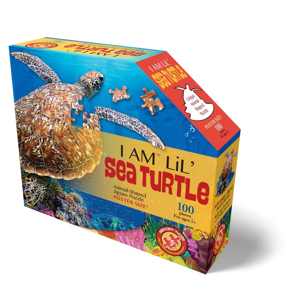 I am Lil' Sea Turtle 100 Piece Puzzle