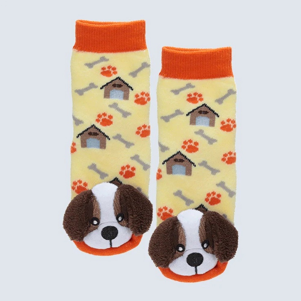 St. Bernard Toddler Slipper Socks
