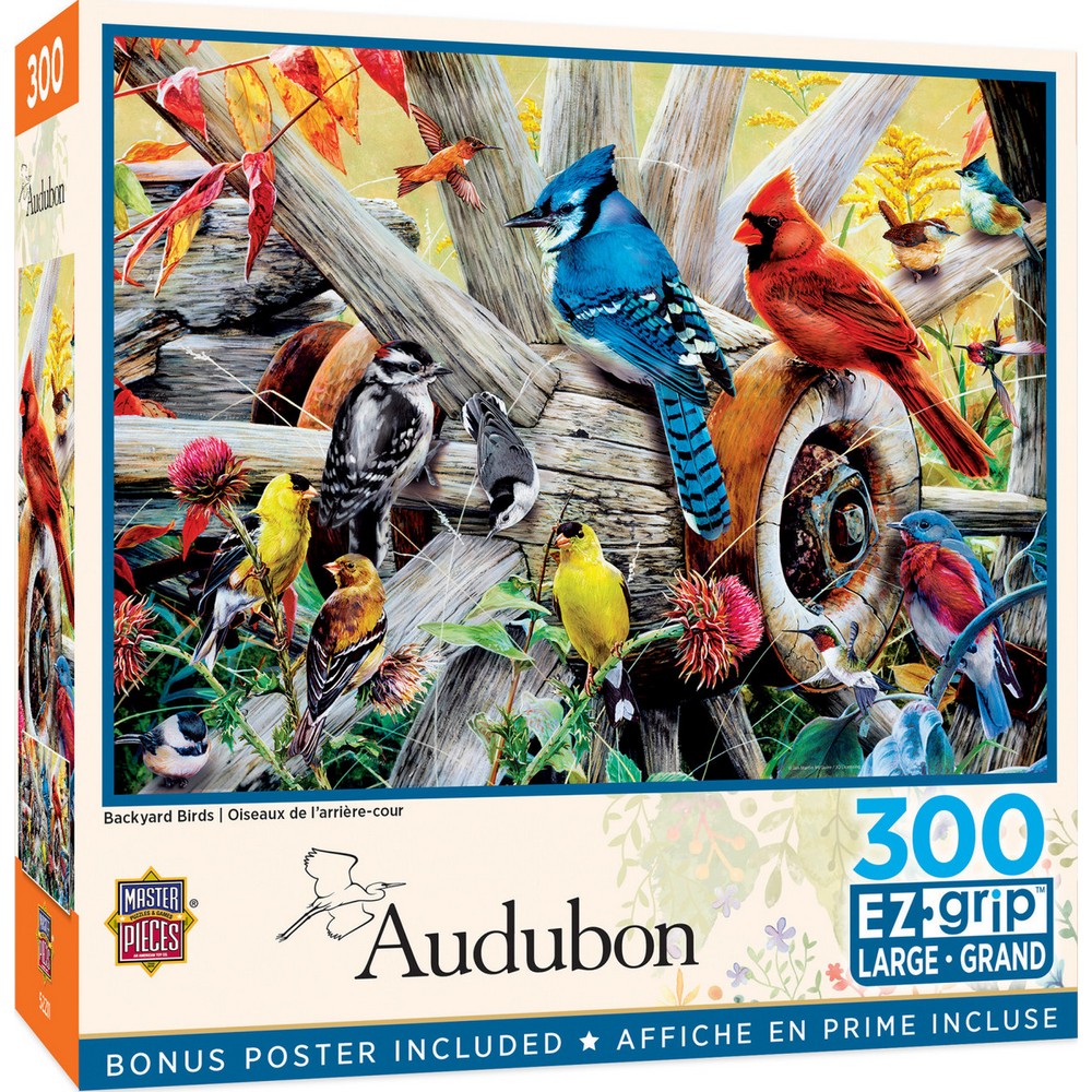 Backyard Birds Puzzle 300pc
