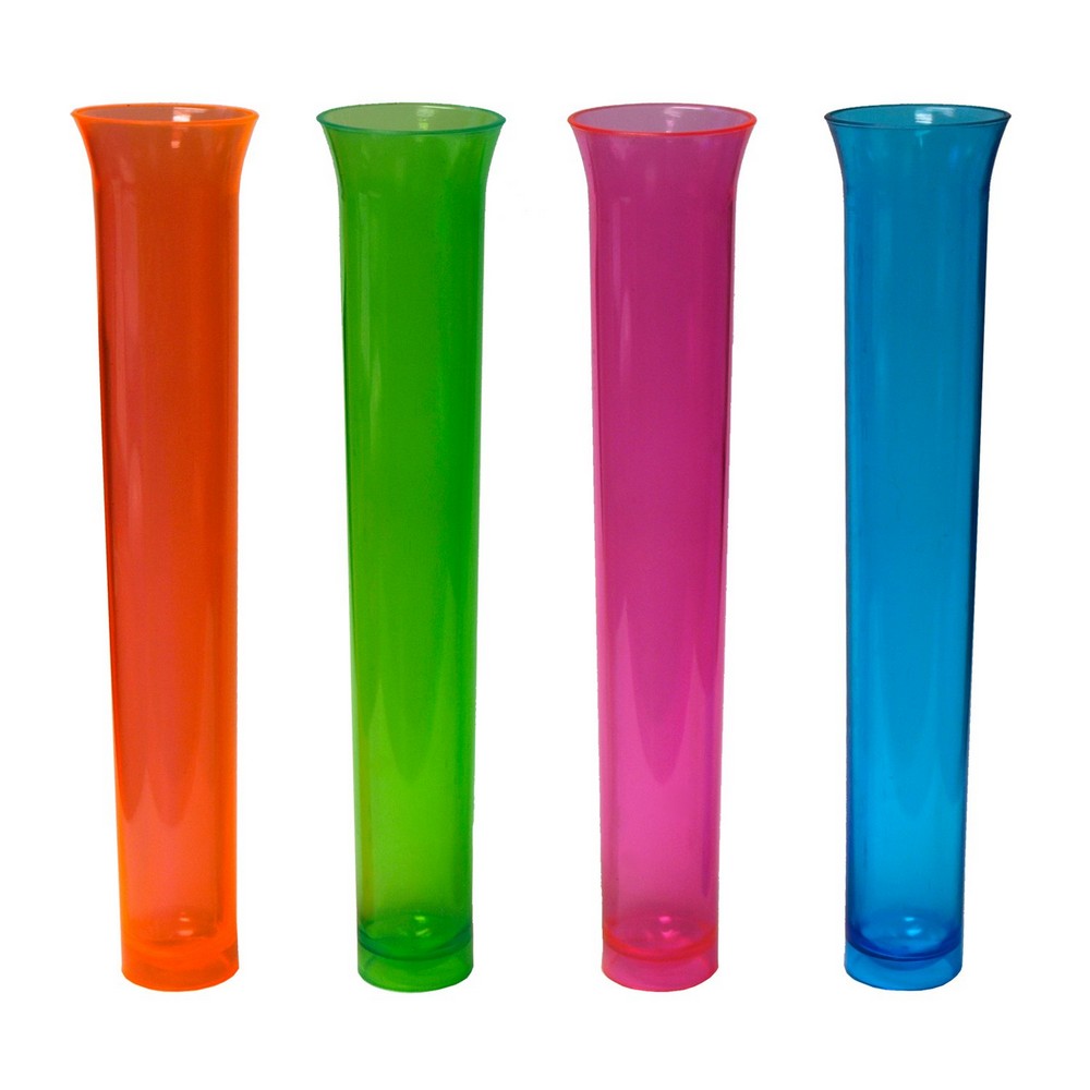 1.5 oz Tube Shots Assorted Neon 15 ct Boxes