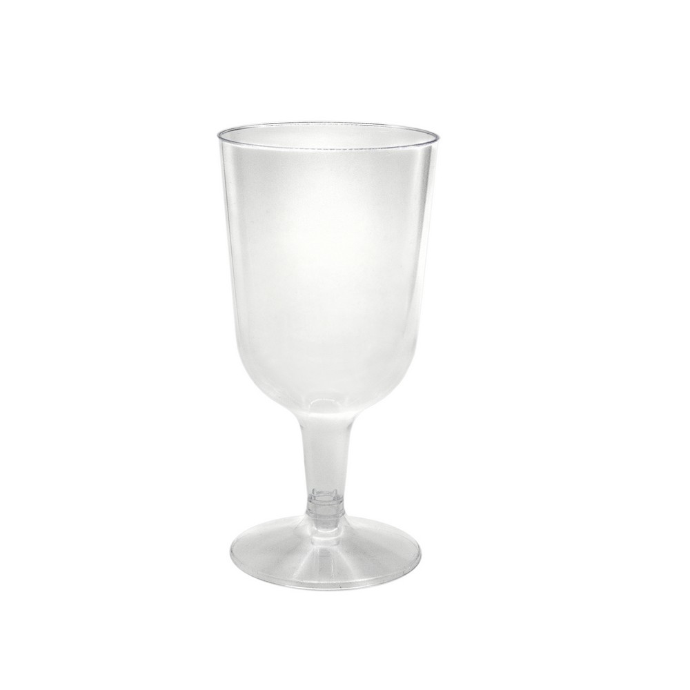 2 pc 5.5 oz Wine Glasses. Clear 6 ct