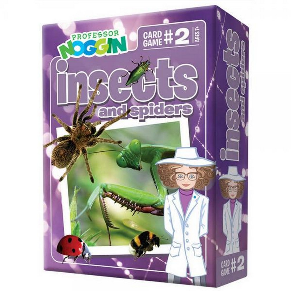 Professor Noggin Insects and Spiders Card Game