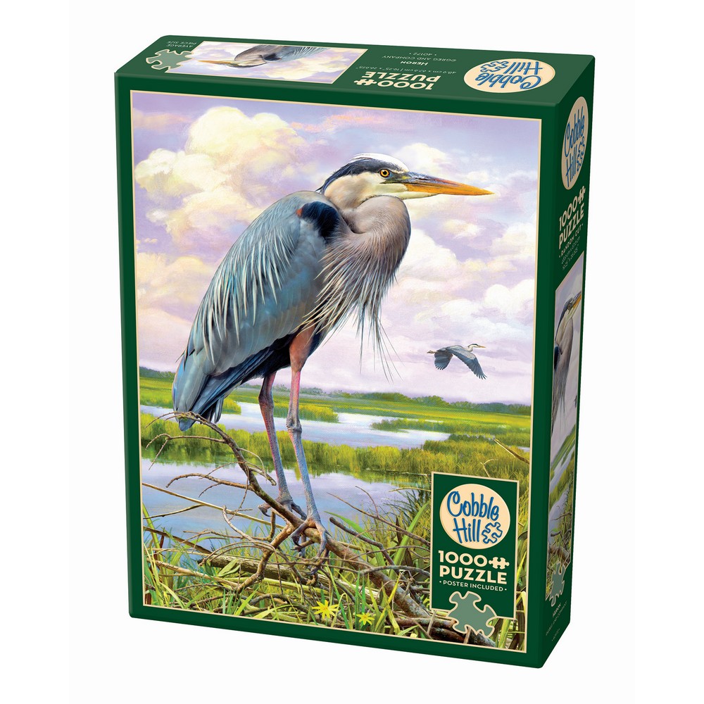 Cobble Hill Heron Puzzle 1000 Piece Puzzle