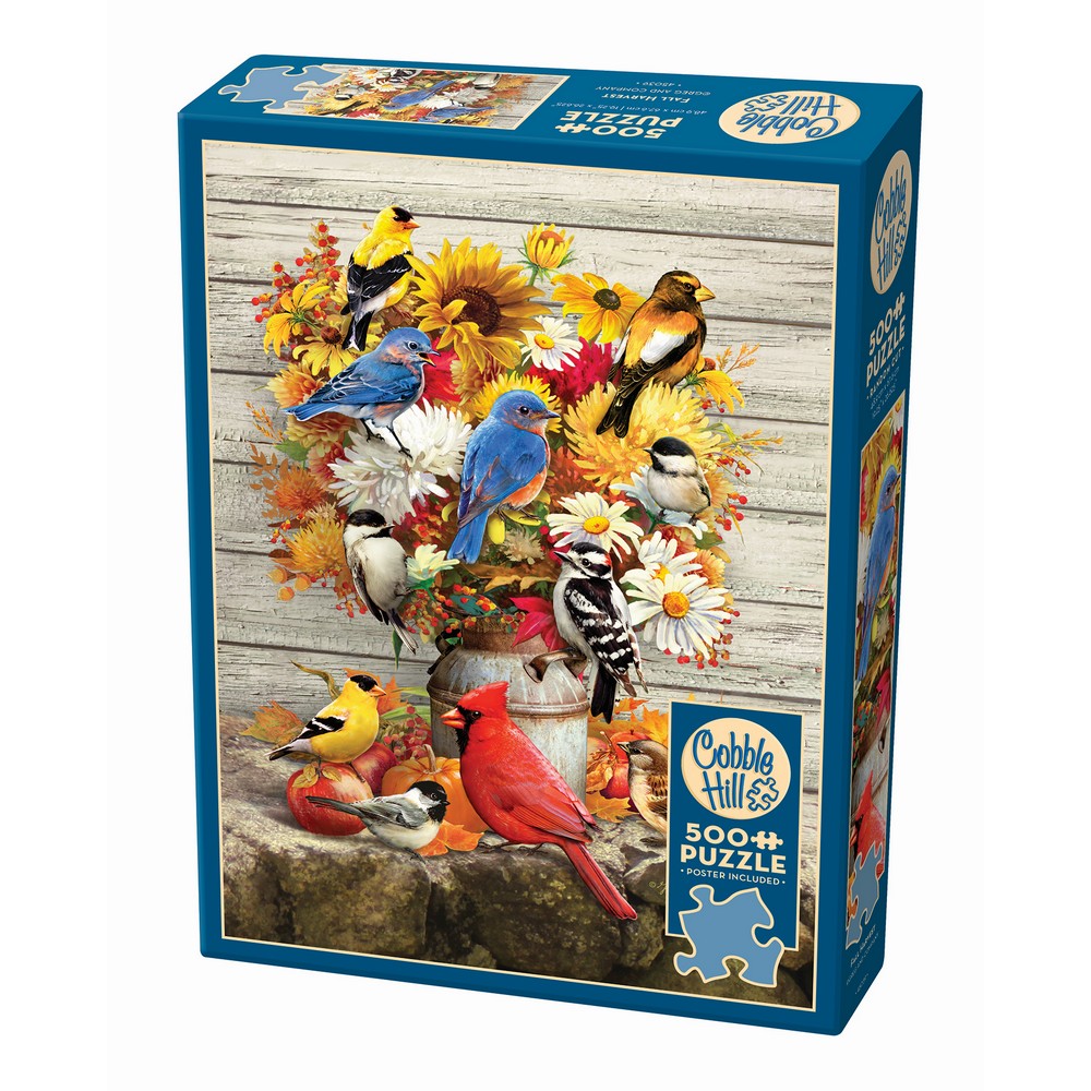 Cobble Hill Fall Harvest 500 Piece Puzzle
