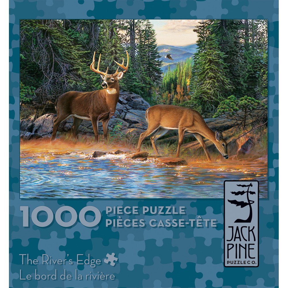 The River's Edge 1000 Piece Puzzle