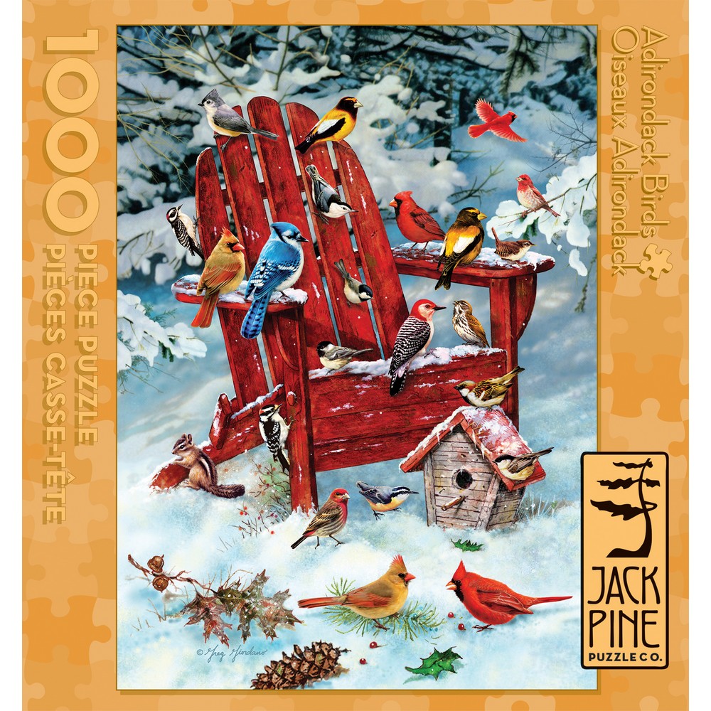 Adirondack Birds 1000 Piece Puzzle