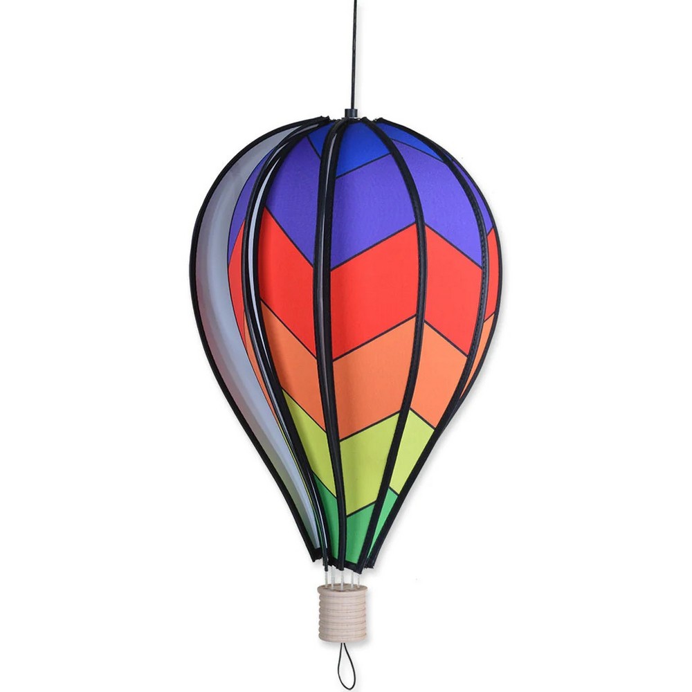 Chevron Rainbow 18 inch Hot Air Balloon