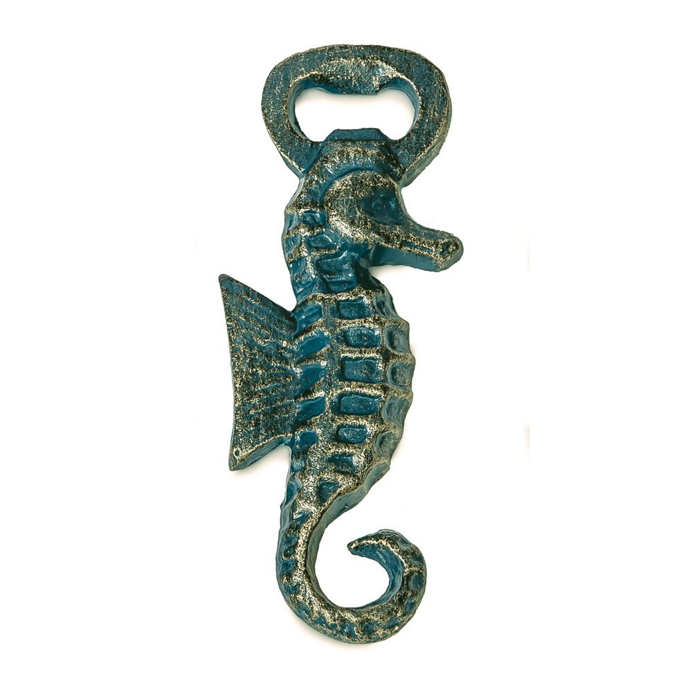Cast Iron Bottle Opener Sea Horse