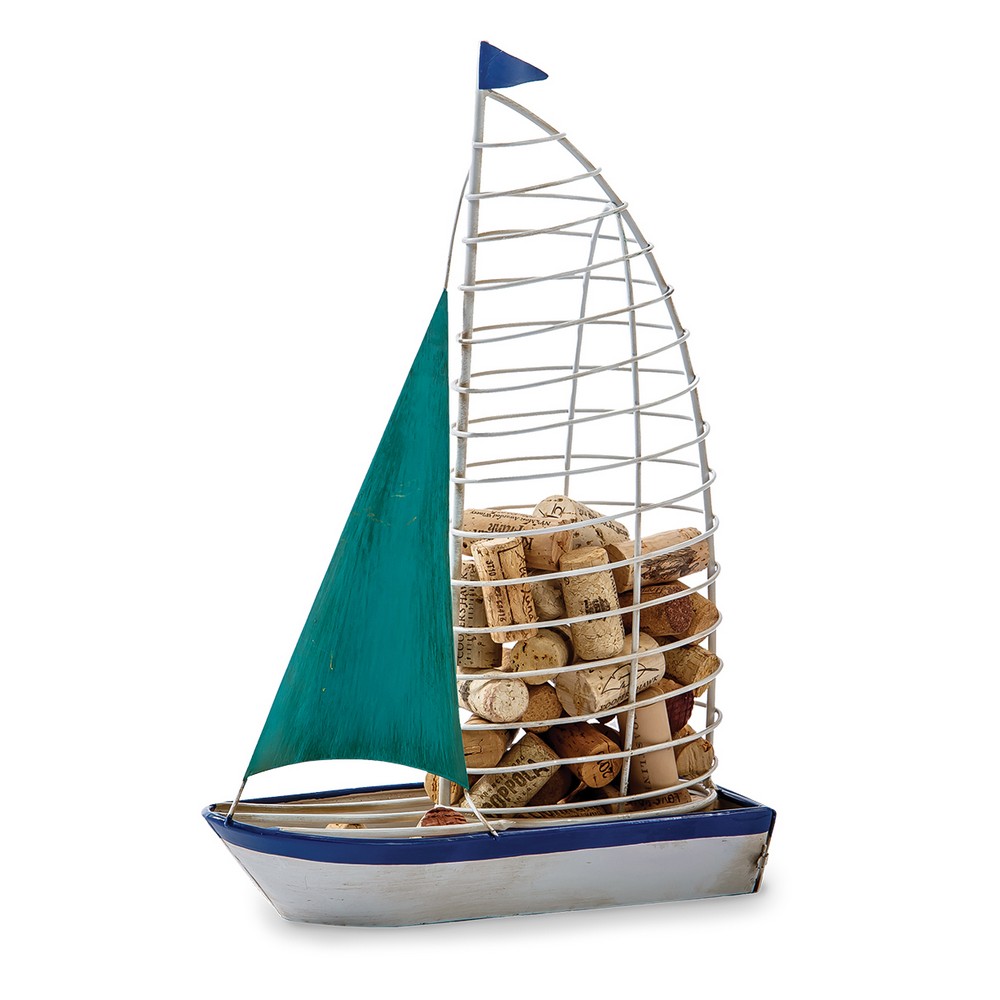 Cork Caddy Sailboat